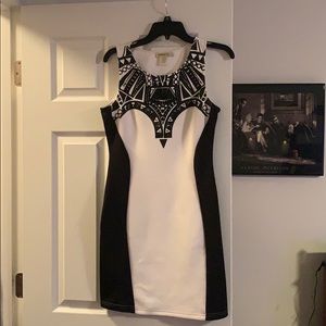 Arden b. White and black dress